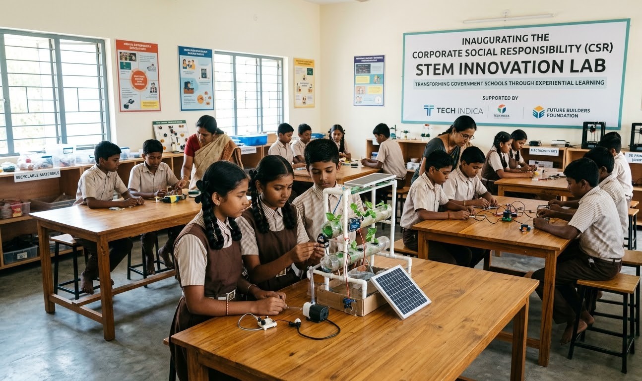 How CSR Programs Can Transform Government Schools Through STEM Labs