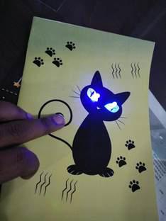 Glowing Greeting Card